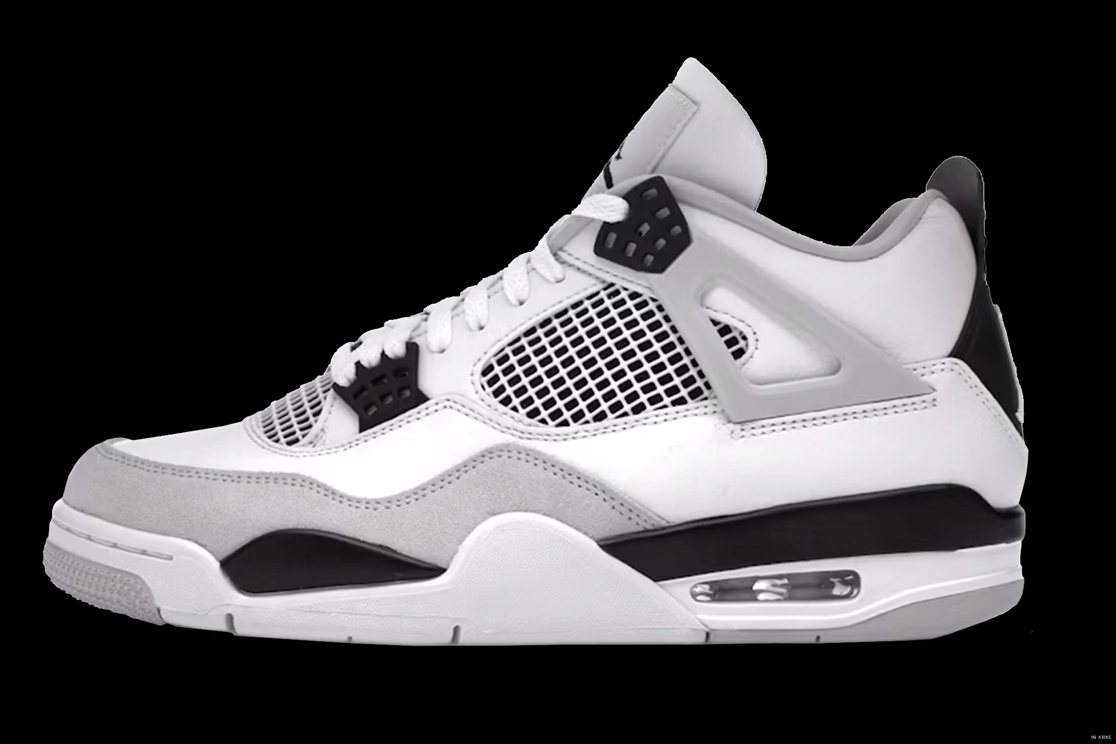 Black Military Jordan 4 Retro Air 0801